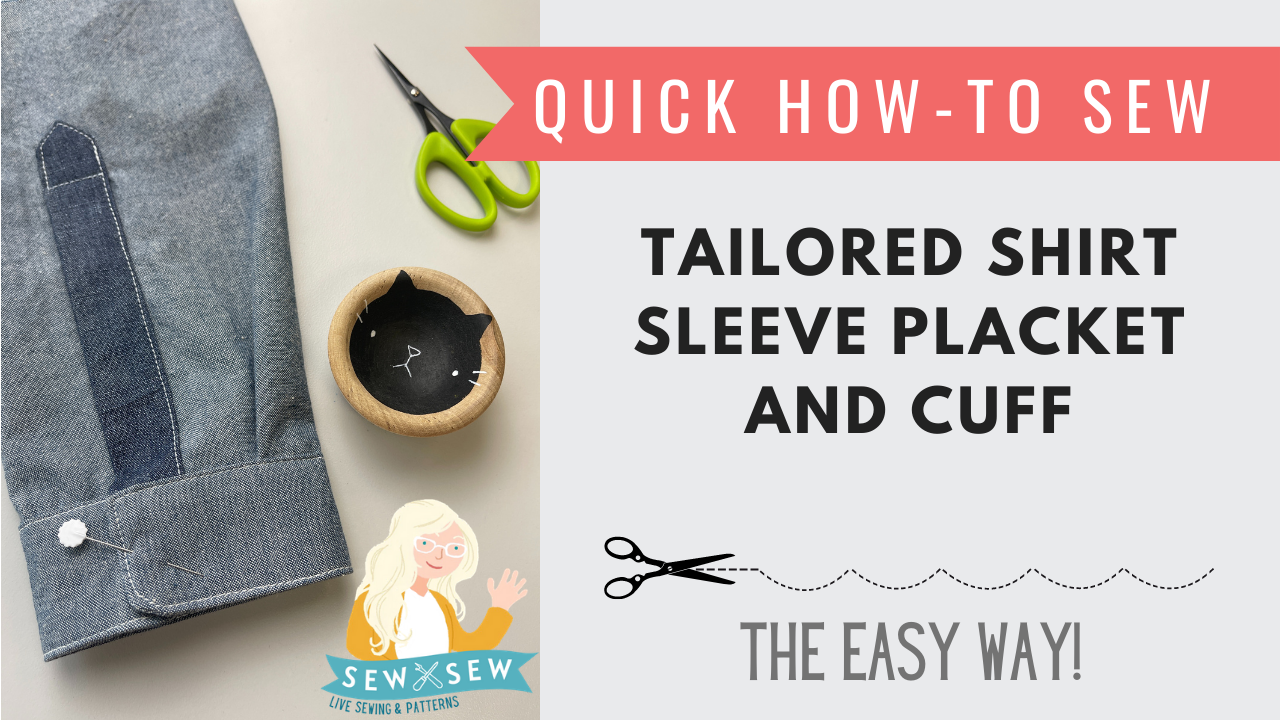 How to Sew a Shirt Sleeve Placket