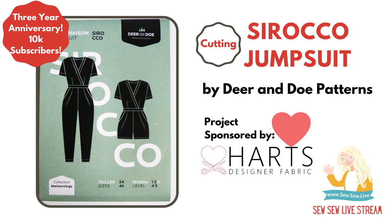 Sirocco Jumpsuit by Deer and Doe Patterns