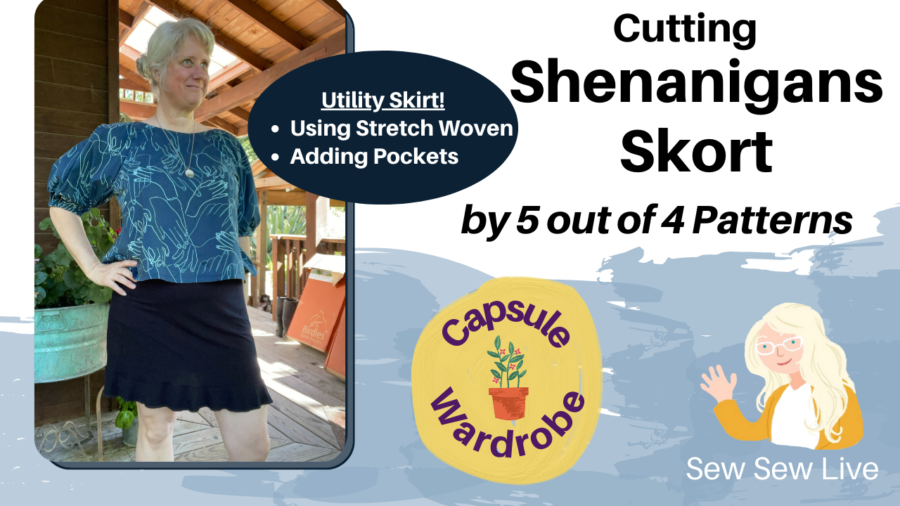 Shenanigans Skort by 5 out of 4 Patterns
