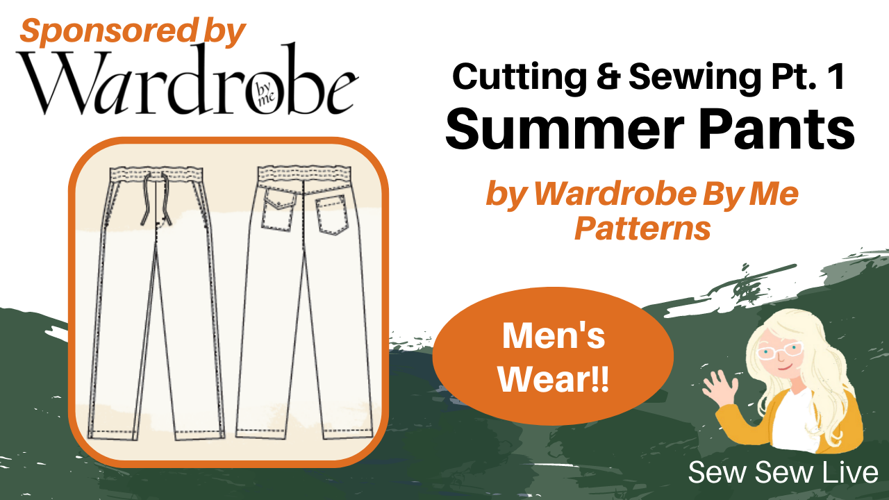 Pants sewing pattern  Wardrobe By Me - We love sewing